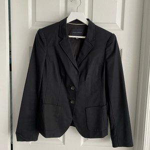 Banana Republic black blazer suit jacket size 12